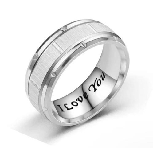 Fashionable Titanium Steel Ring